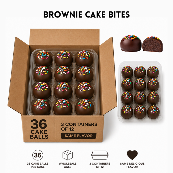 Bulk Cake Balls - 144 Count