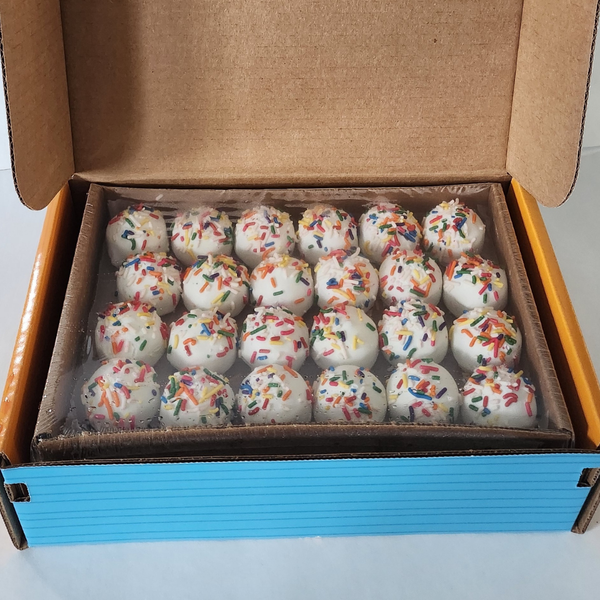 Party Cake Ball Box - 48 Count