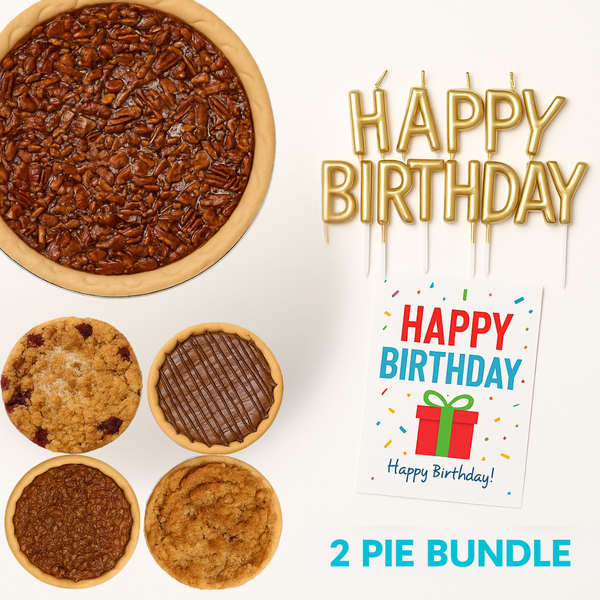 birthday pie delivery nationwide with mini pies and whole pies gift box