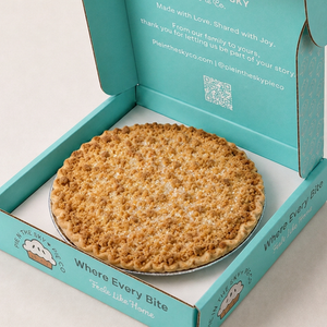 Apple Pie presented inside the Pie in the Sky Pie Co. signature gift box