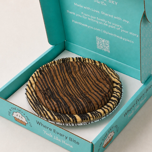 Mississippi Mud pie presented inside the Pie in the Sky Pie Co. signature gift box