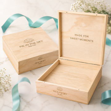 Best pies shipped nationwide with premium wooden gift box perfect for any occasion from Pie in the Sky Pie Company