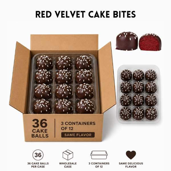 Bulk Cake Balls - 144 Count