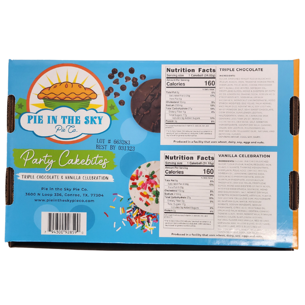 Party Cake Ball Box - 48 Count