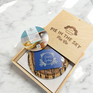 Best Pie with Wooden Box Shipped Nationwide for Gifts from Pie in the Sky Pie Company