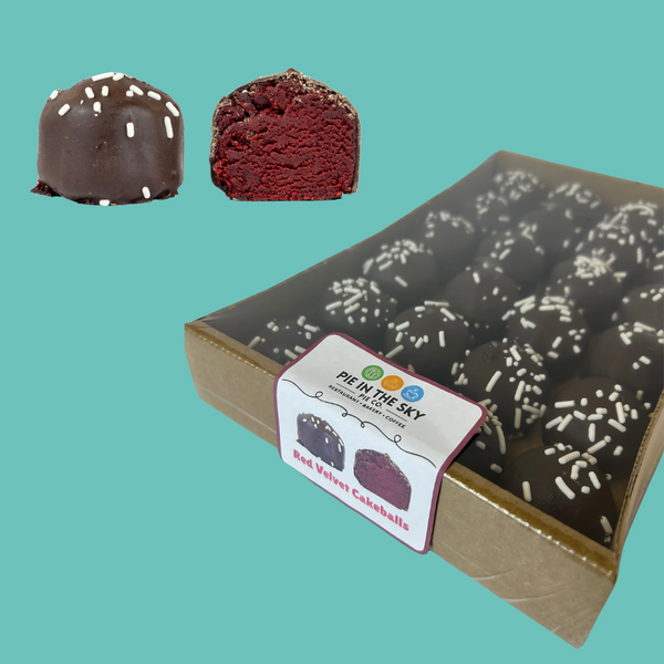 Red Velvet Cake Balls Shipped Nationwide